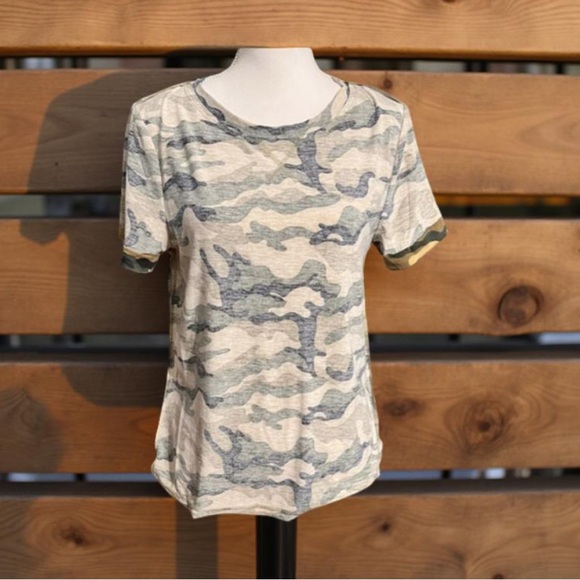 Camo T shirt Hem & Thread Camo 
outside stitching Size Medium NWT - Picture 13 of 13